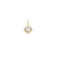 Colgante oro 18k Garra Circon 5mm
