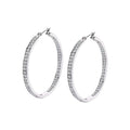 Pendientes de Acero Inoxidable, Circonitas Mujer