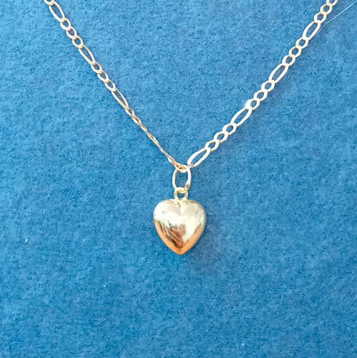 Colgante Corazón Classic Oro 18k Liso N.1