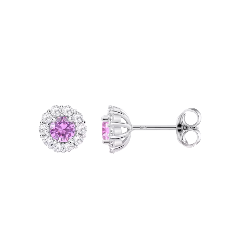 Pendientes Rosa Lotus Silver Pure Essential LP1290-4/3 Plata, Mujer