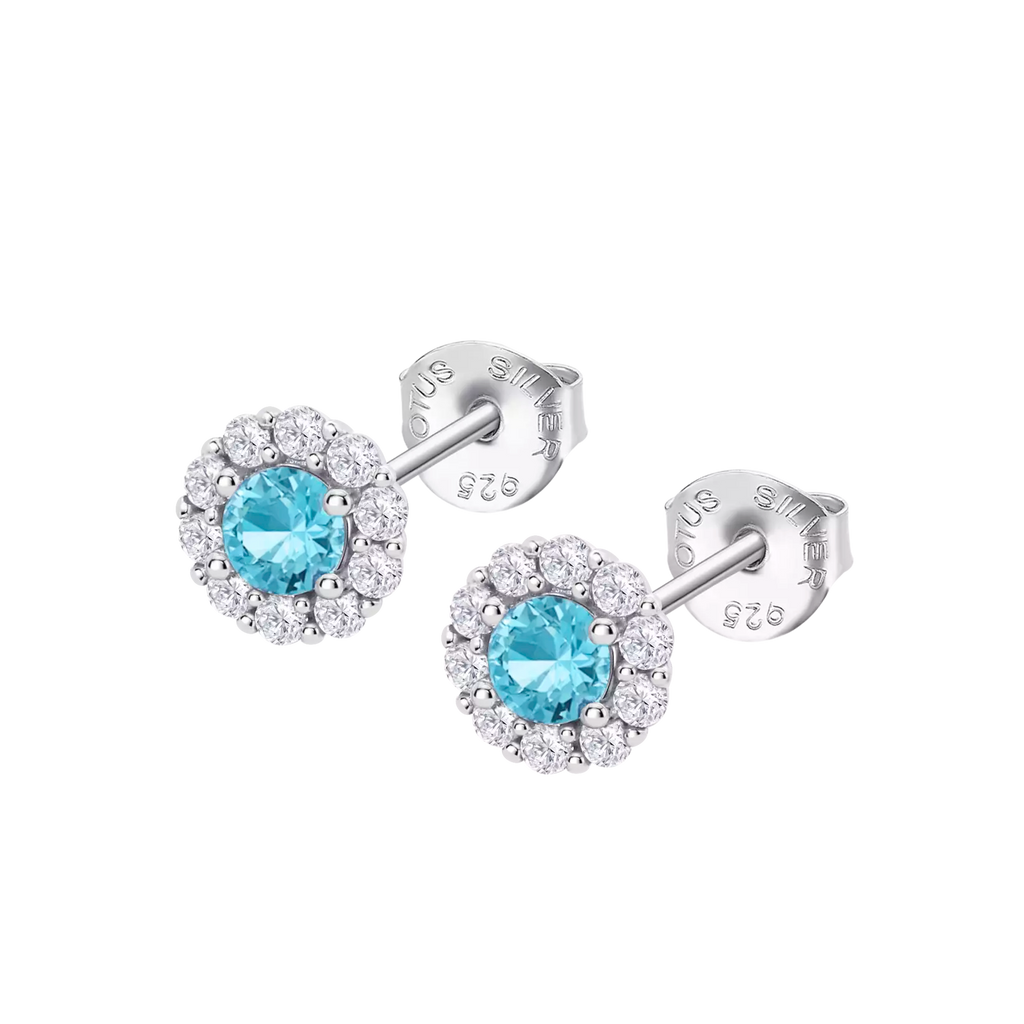 Pendientes Turquesa Lotus Silver Pure Essential LP1290-4/5 Plata, Mujer