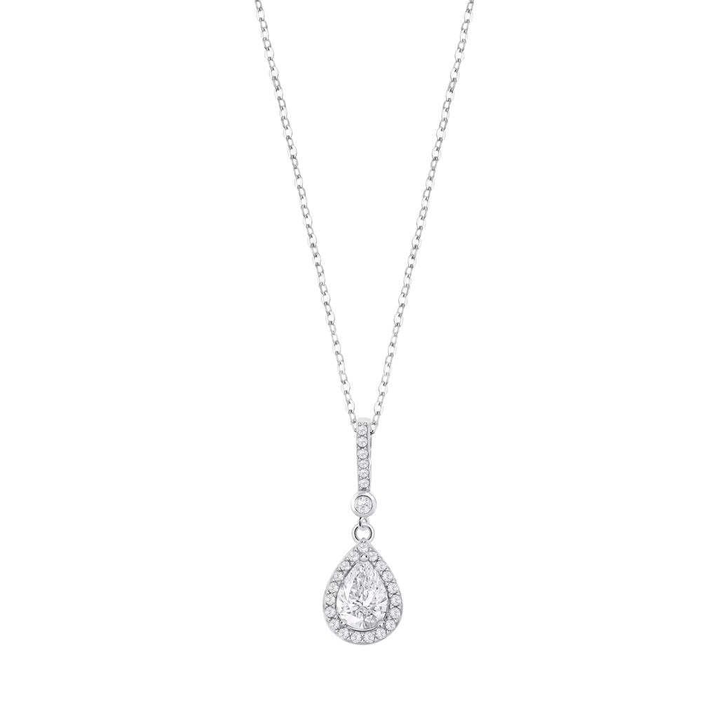Collar Lotus Silver Pure Essential LP1592-1/1 Plata, Mujer