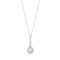 Collar Lotus Silver Pure Essential LP1592-1/1 Plata, Mujer