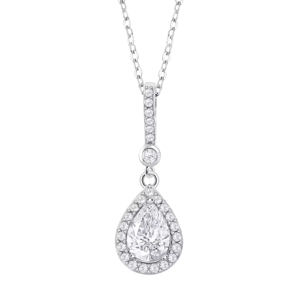 Collar Lotus Silver Pure Essential LP1592-1/1 Plata, Mujer