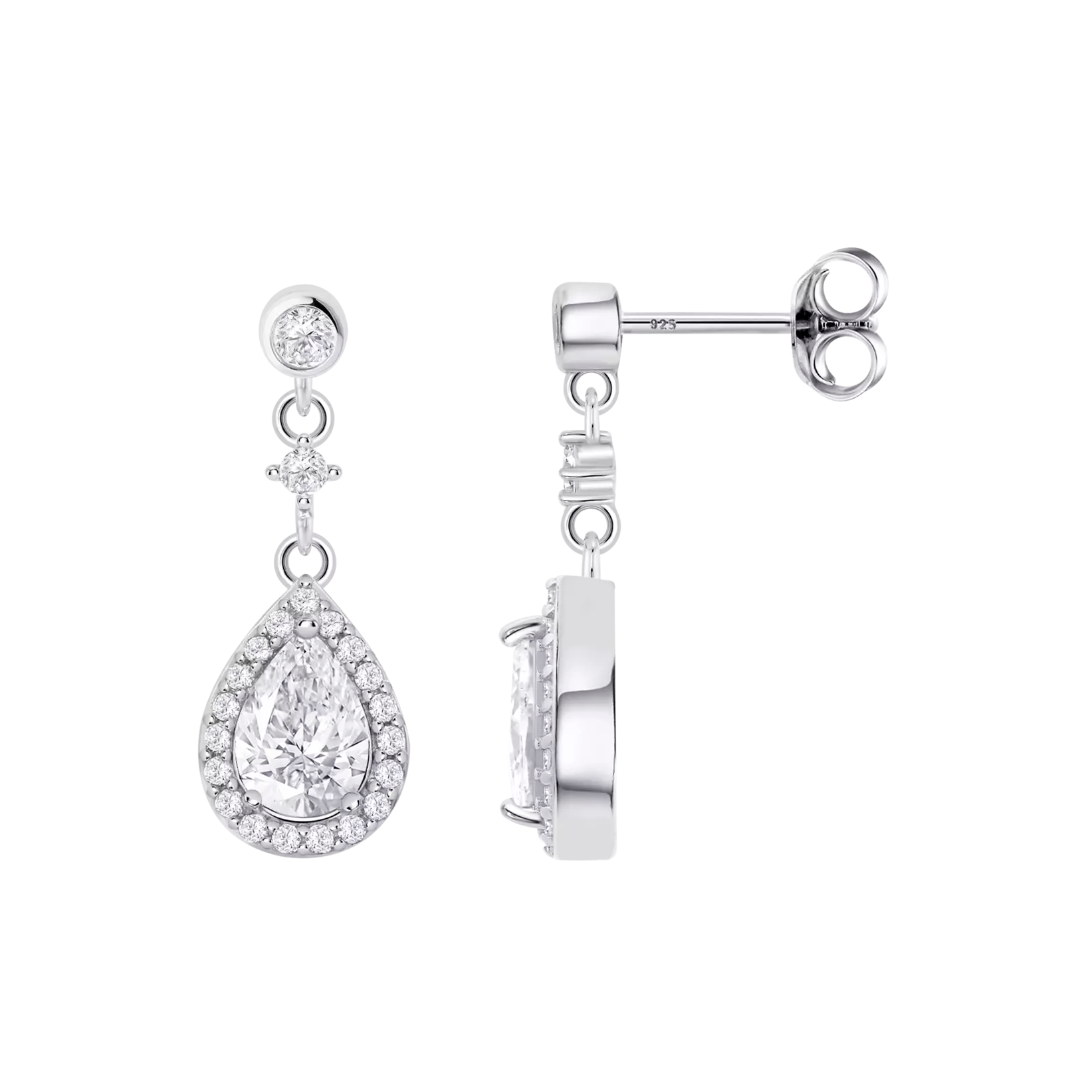 Pendientes Lotus Silver Pure Essential LP1592-4/1 Plata, Mujer