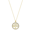 Collar Arbol de vida LP1746-1/2 Plata, Mujer