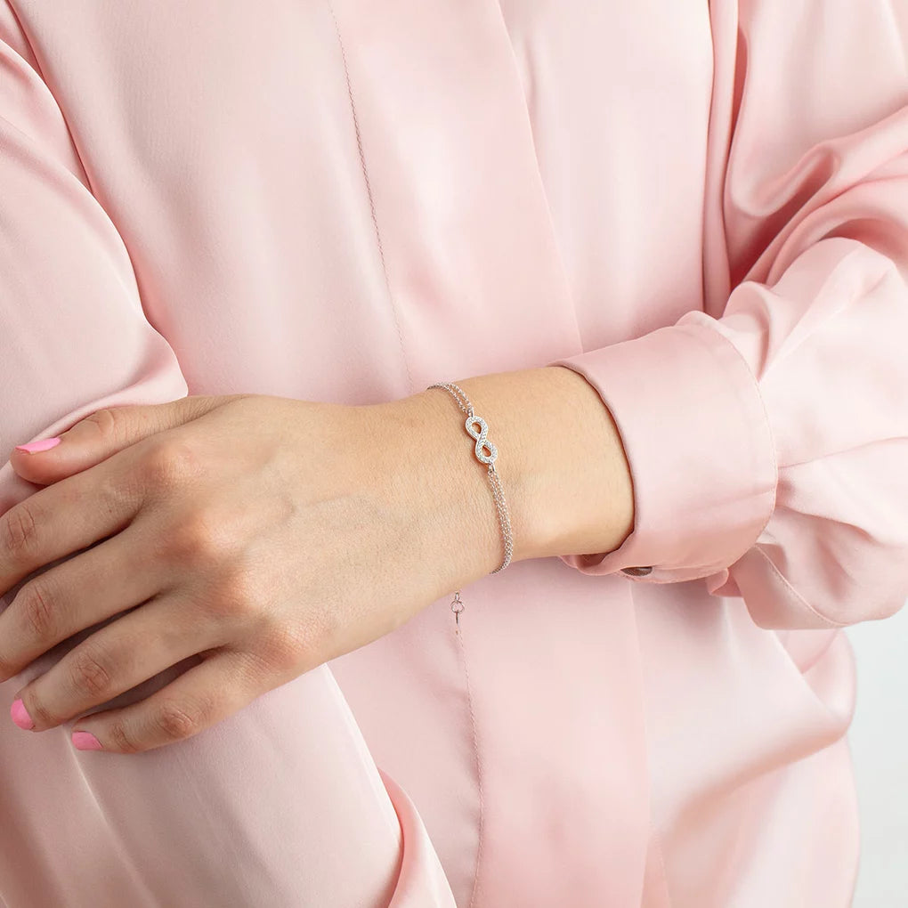 Pulsera Infinito de plata LP1859-2/1  Mujer