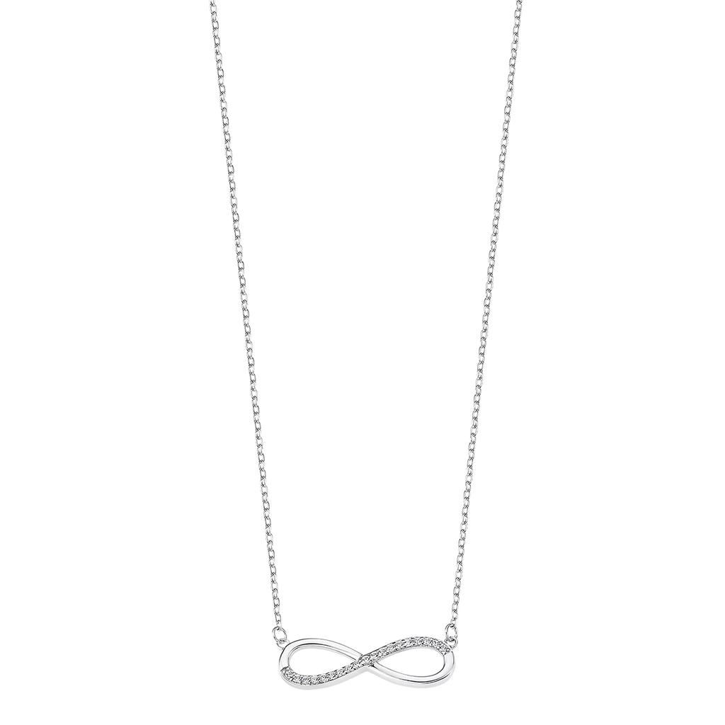 Collar Infinito de Plata LP1872-1/1, Mujer
