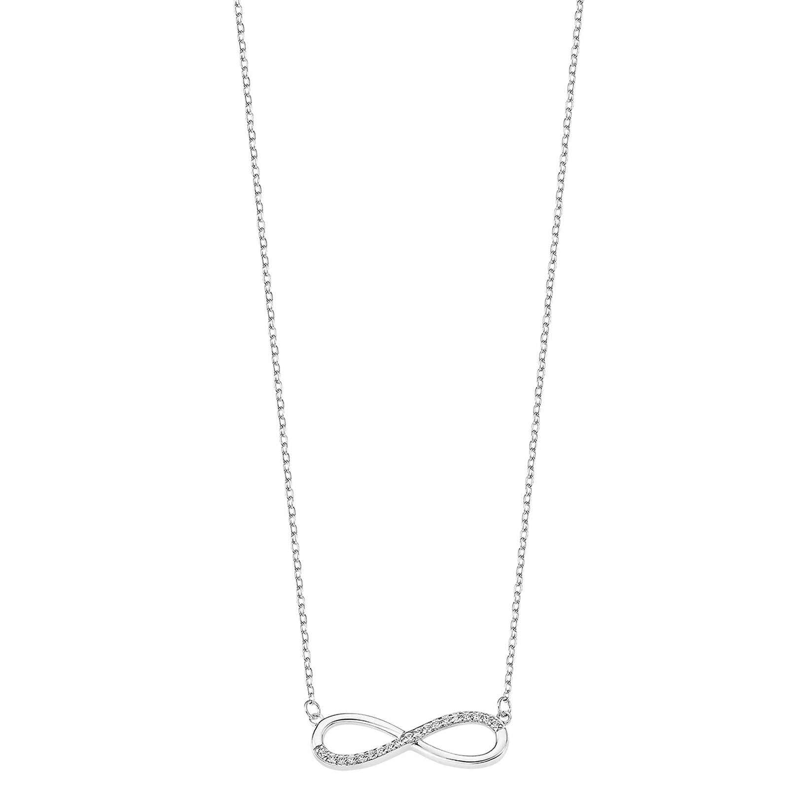 Collar Infinito de Plata LP1872-1/1, Mujer