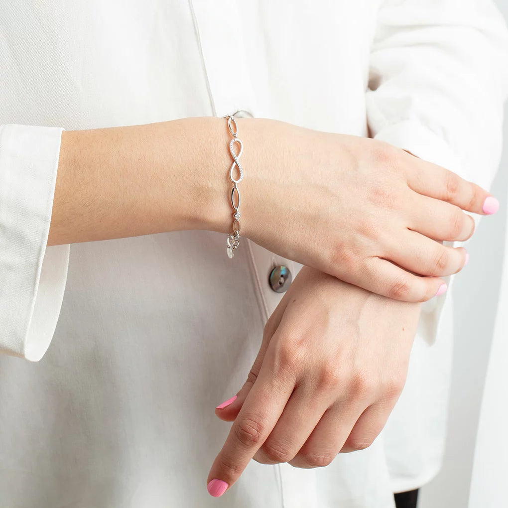 Pulsera Infinito de plata LP1872-2/1 , Mujer