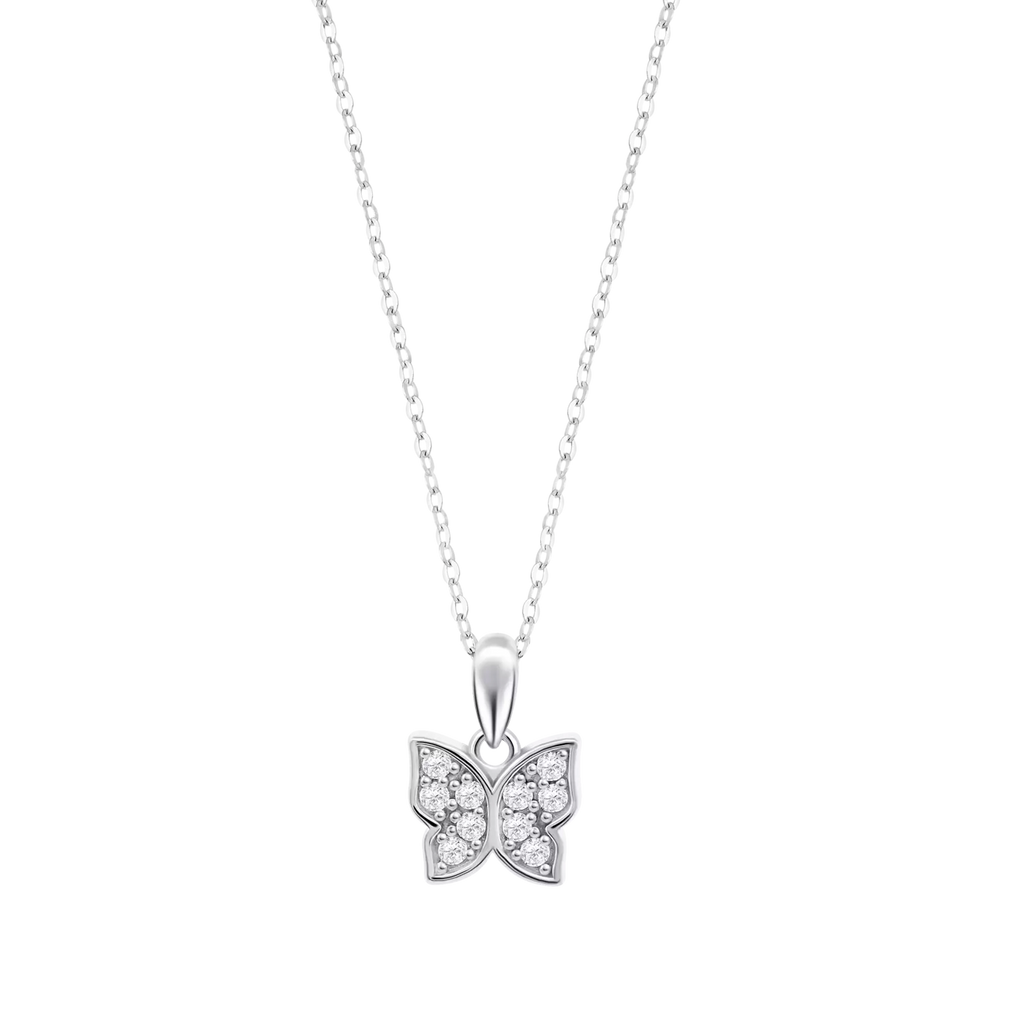 Collar Mariposa de Plata, LP3051-1/1
