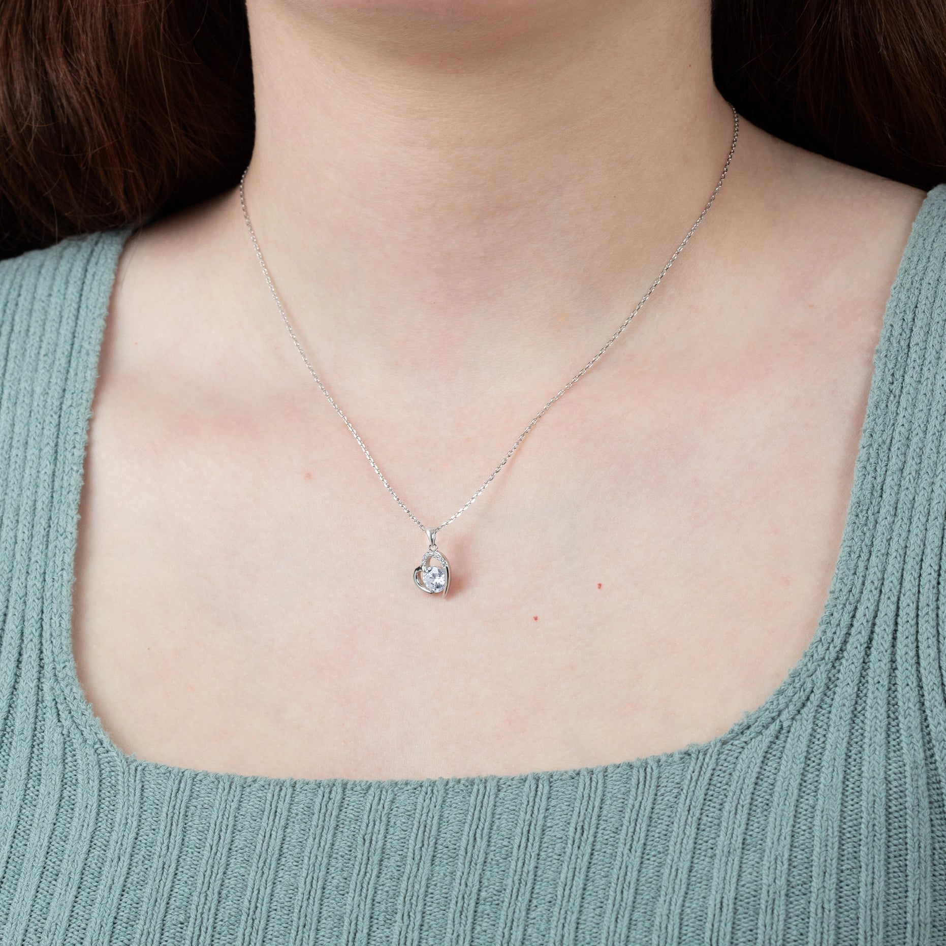 Collar Lotus Corazón LP3106-1/1