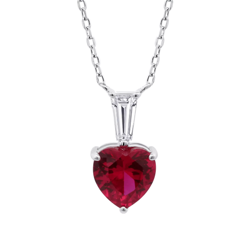 Collar Corazón Rojo LP3893-1/1